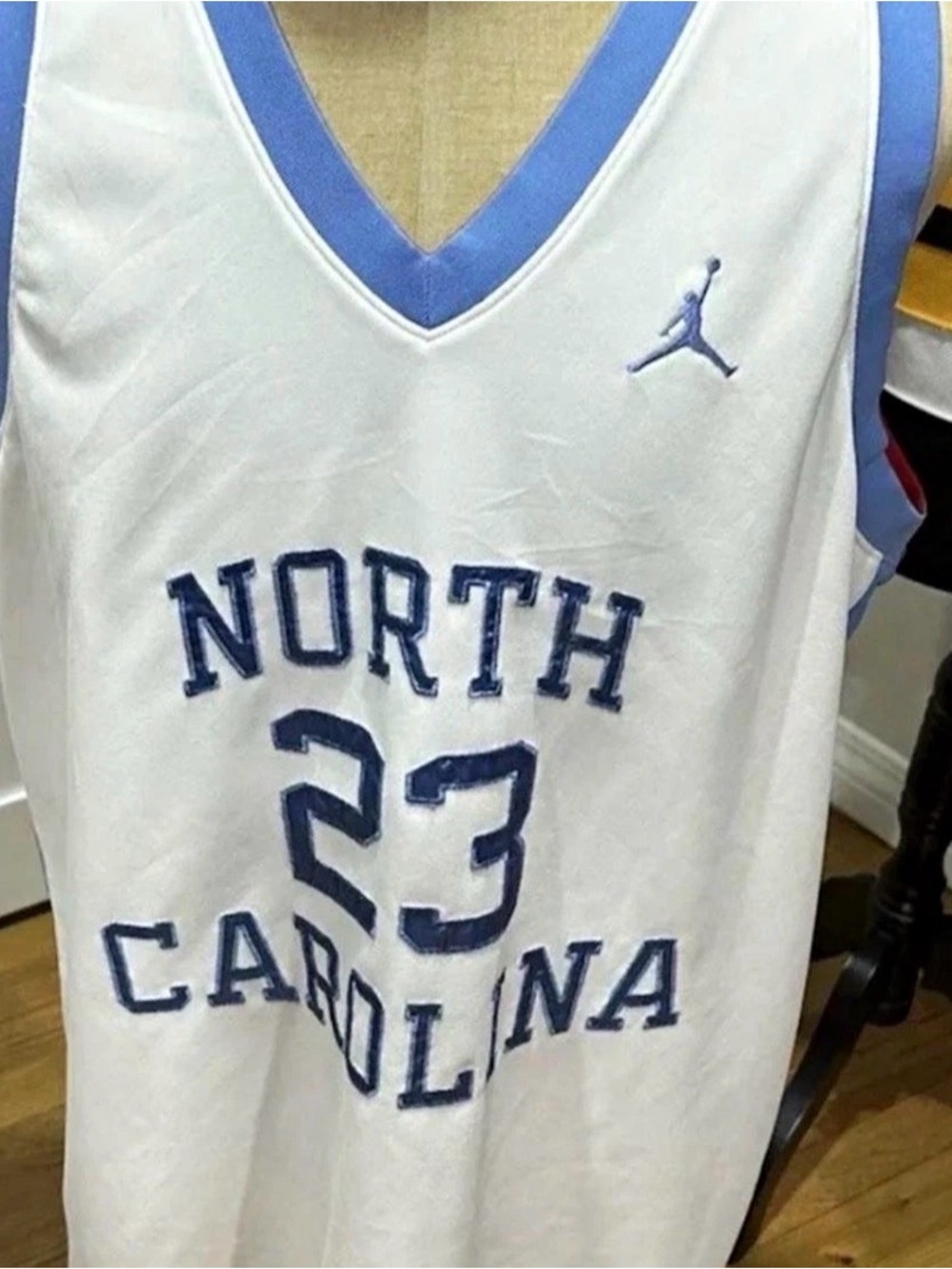 Vintage Michael Jordan North Carolina/Team USA Olympics Reversible Jersey Men XL
